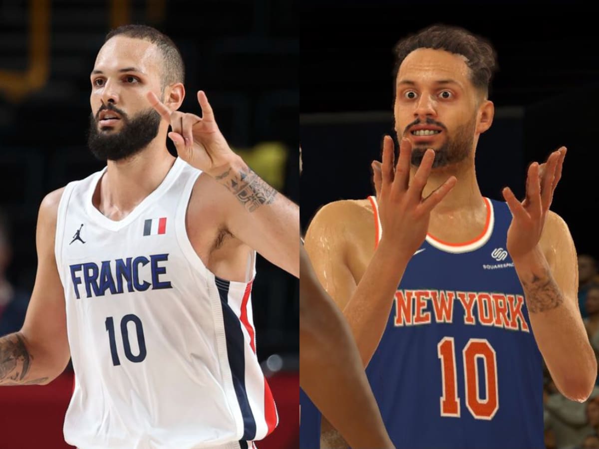 Evan Fournier Is Mad At His NBA Live Mobile 22 Character
