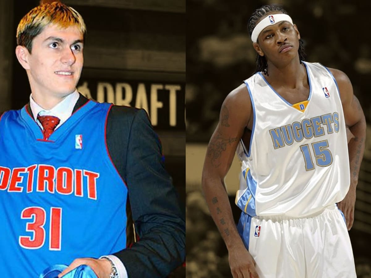 Carmelo Anthony Says He Was 'Hurt' When Detroit Pistons Drafted Darko  Milicic Over Him - Fadeaway World