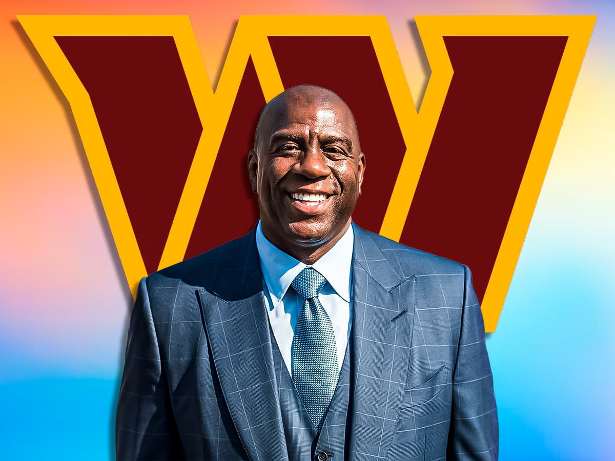 Magic Johnson joins bid to buy Washington Commanders - The Boston Globe