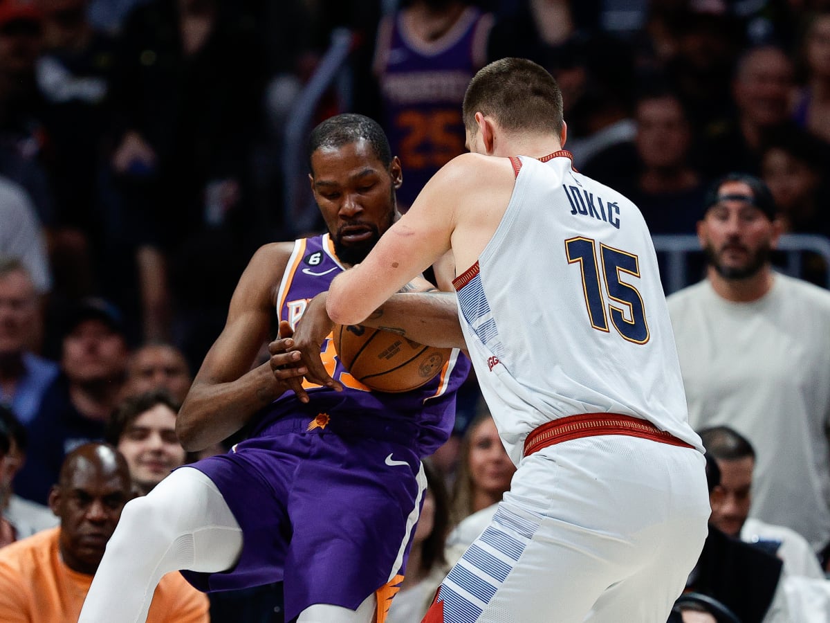 Video: Kevin Durant Pushes Nikola Jokic And Gets A Technical During Game 5  Blowout - Fadeaway World