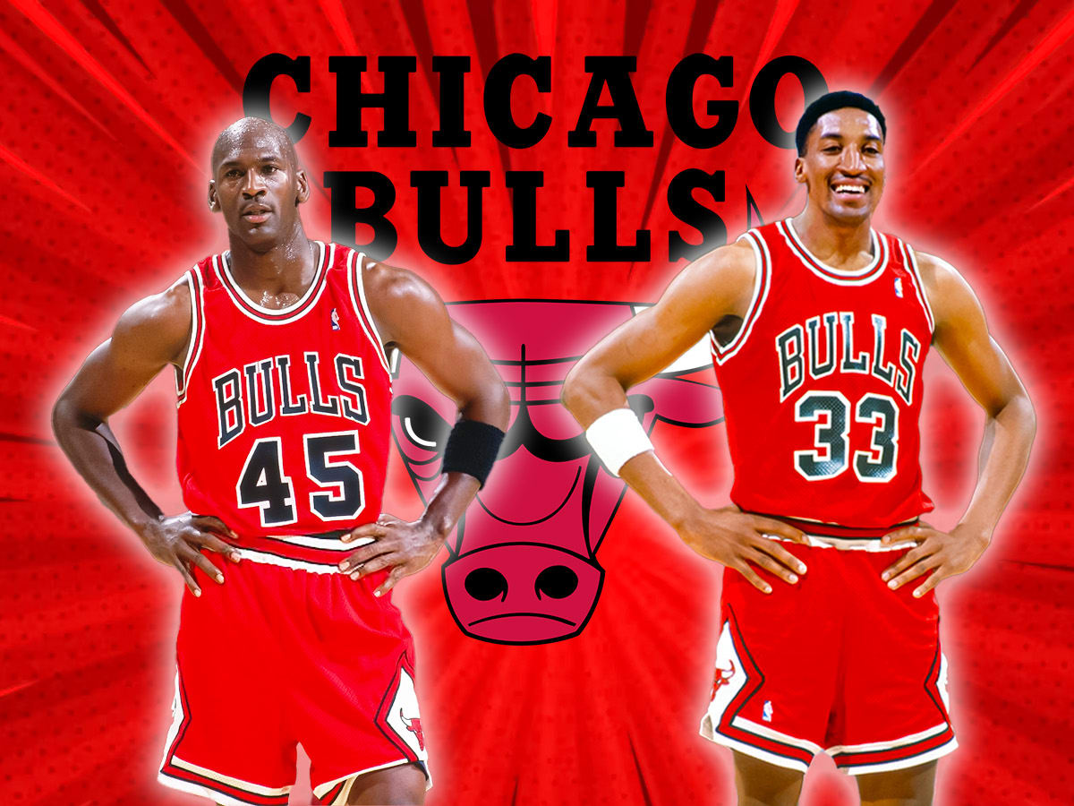 NWT Vintage Chicago Bulls 1997 NBA Champs Team T-Shirt Size XL STARTER  Jordan 