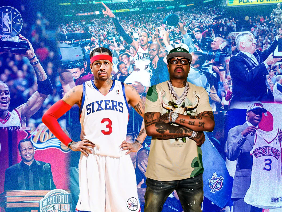 The famous stepover  Basketball photos, Allen iverson, Philadelphia 76ers