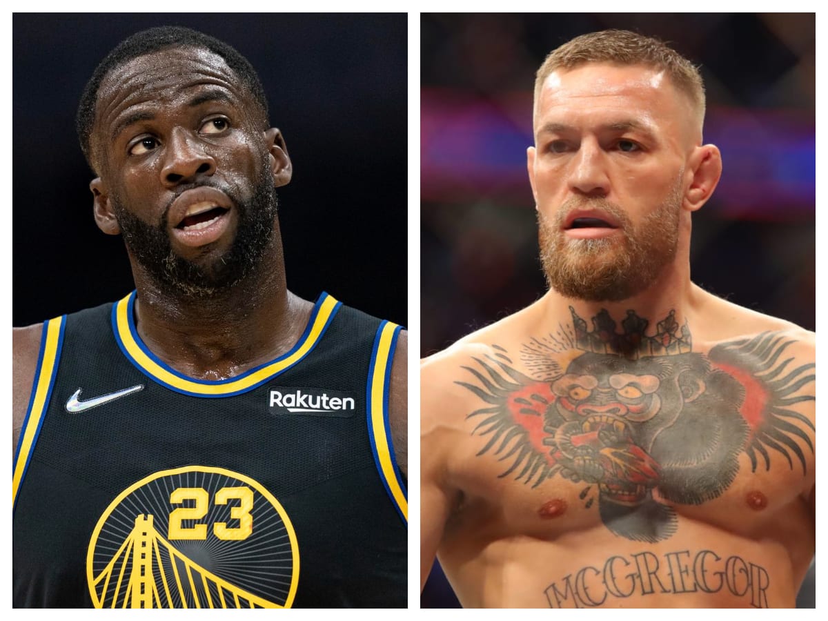 The time Conor McGregor went after Draymond Green: I dribble heads off the  floor. Not a ball. - Basketball Network - Your daily dose of basketball