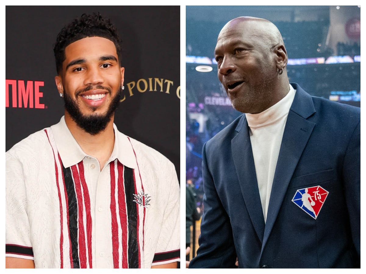 Jayson Tatum Shared A Story Of How He Knocked Over Michael Jordan's Wine  Glass And Embarrassed Himself: "My Hand Was Sweating... I Turned Throughout  Like, 'Yo, I'm Tripping.'" - Fadeaway World