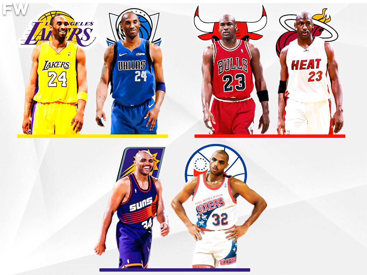 NBA players with two different numbers retired