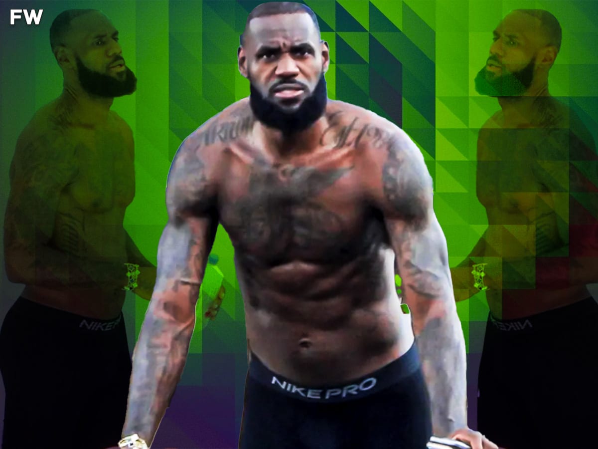 LeBron James Workout On Italy Vacation