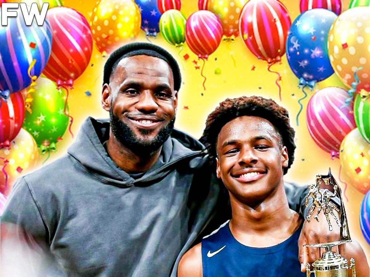 LeBron James Celebrates Son Bronny's Birthday: 'Keep Going Up!