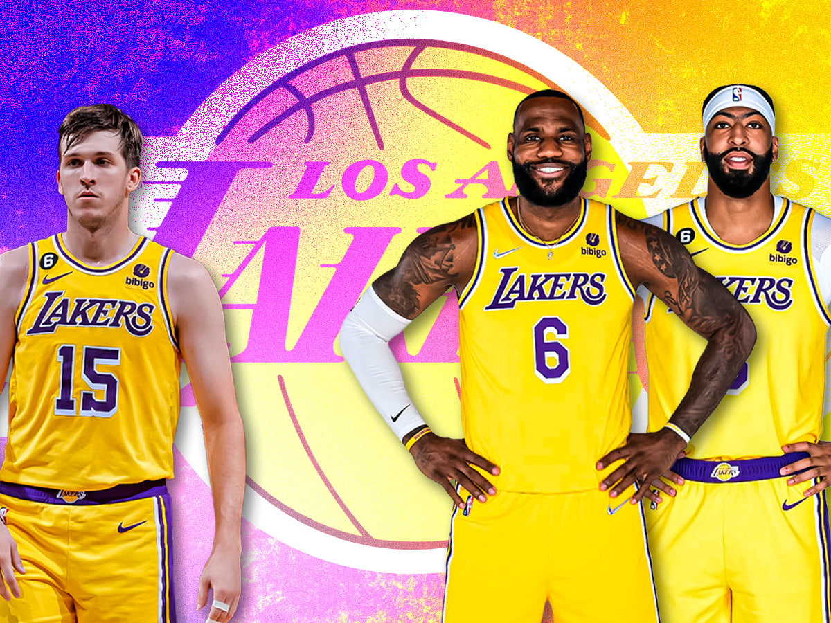 Los Angeles Lakers Austin Reaves Lebron James And Anthony Davis