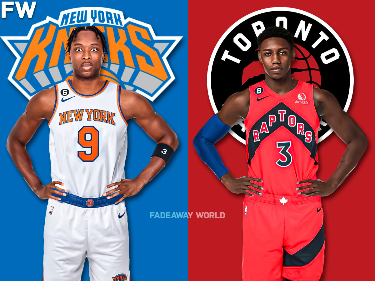 Men's New York Knicks OG Anunoby Fanatics Branded Royal Fast Break