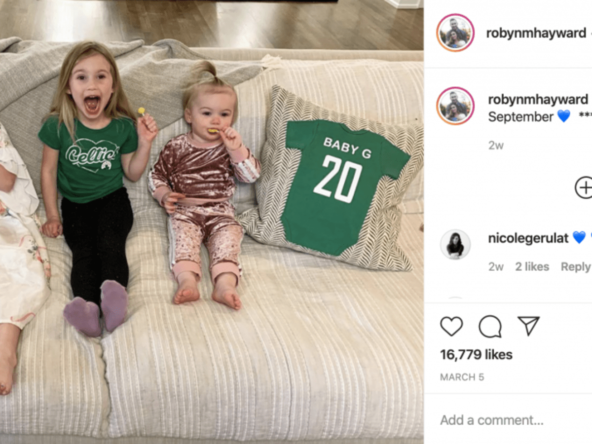 Celtics Gordon Hayward welcoming baby boy later this year