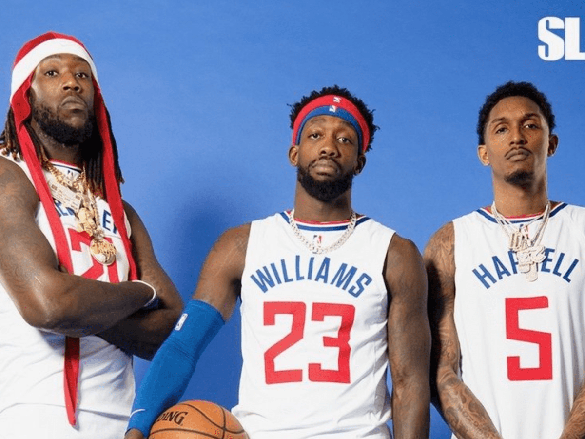 NBA_ Jersey Los Angeles Clippers''Men Kawhi Leonard Paul George Lou  Williams Patrick Beverley Montrezl Harrell Black City 2021 Jersey 