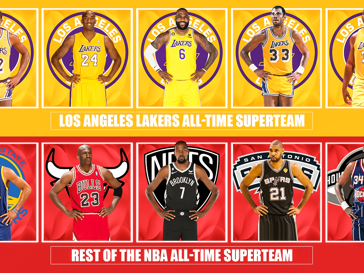 All-Time Blue Superteam vs. All-Time Red Superteam: Who Would Win