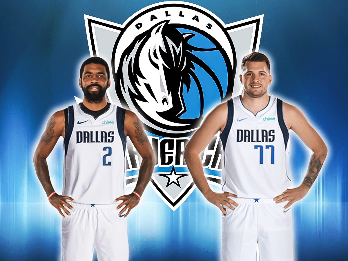 Kyrie Irving and Luka Doncic Back-To T-Shirt