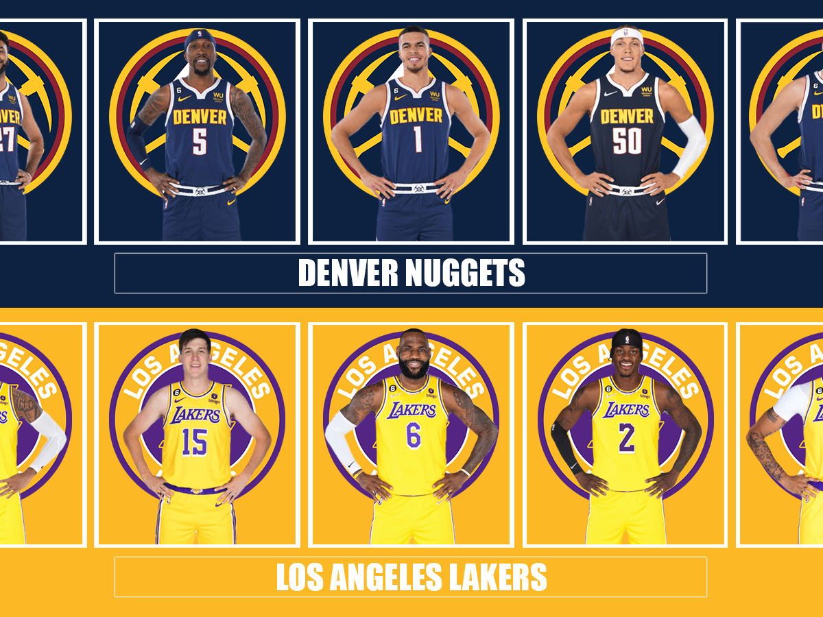 2022 – 2023 Los Angeles Lakers Vs Denver Nba Eastern Conference