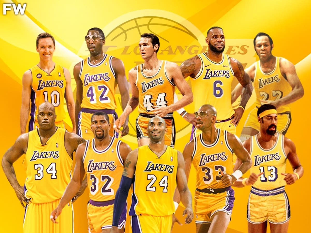Lakers all time players hot sale