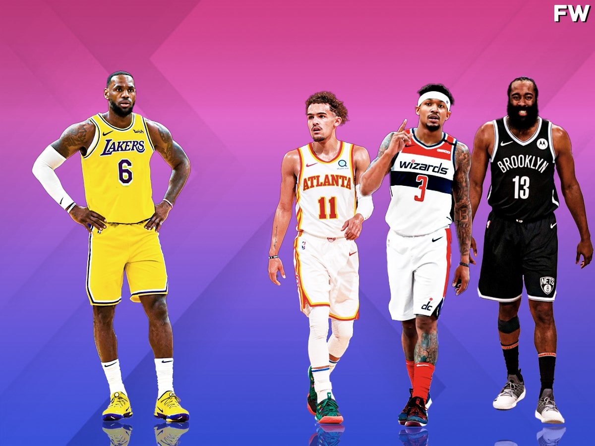 LeBron James Shot Better From Three Last Season Than James Harden Bradley Beal And Trae Young Fadeaway World