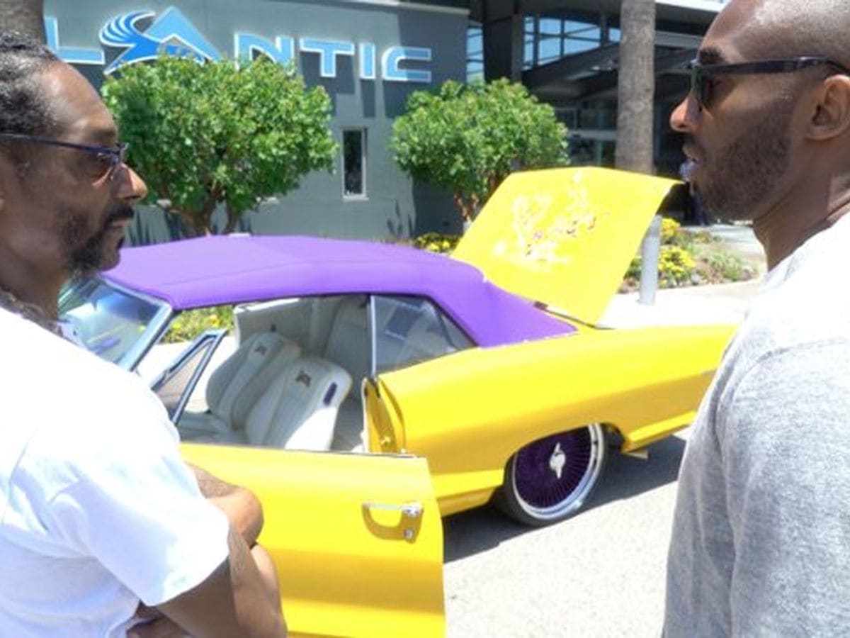 Snoop Dogg Gifted Kobe Bryant A Custom Lakers Pontiac After He Retired From The NBA In 2016 Fadeaway World