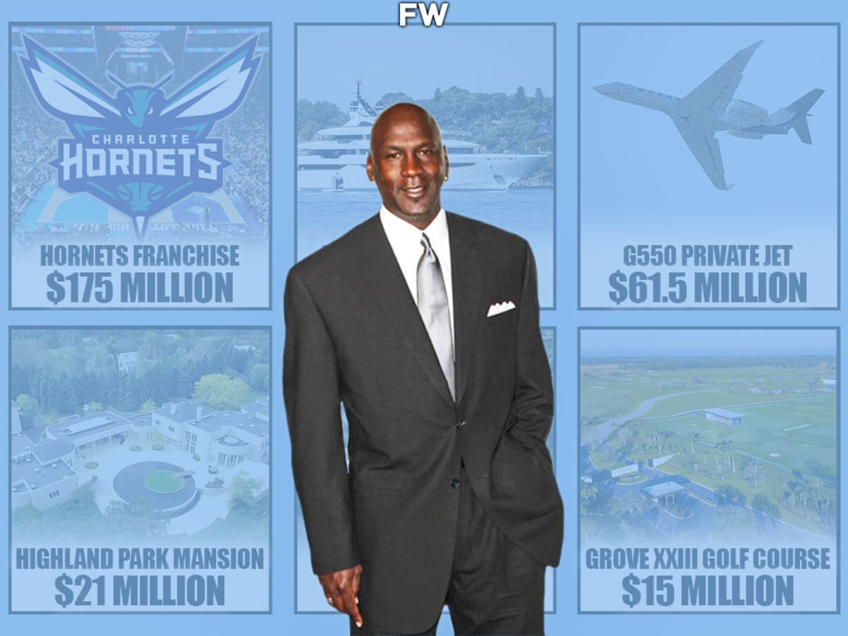 Michael jordan shop hornets purchase price