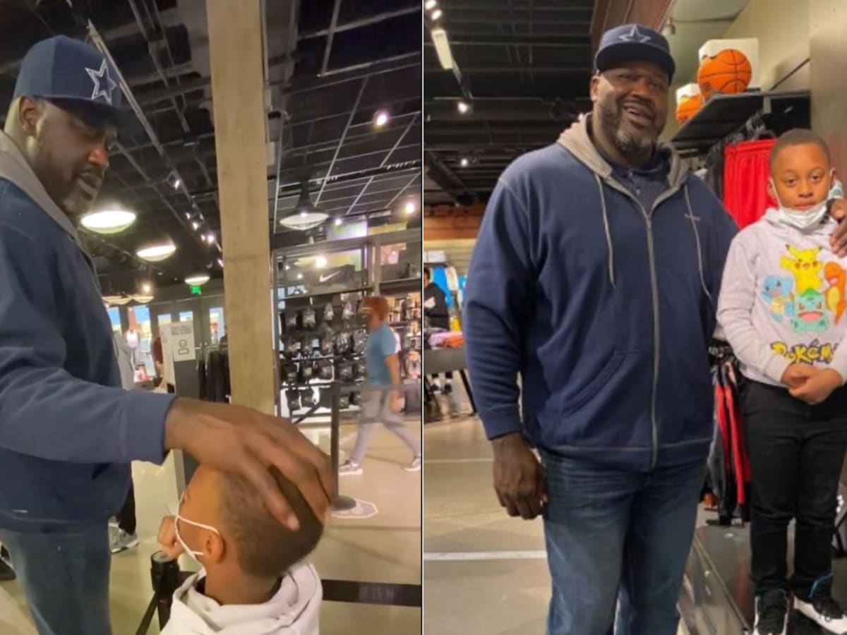 Shaquille O Neal Saw A Kid Upset Because He Couldn t Buy Shoes So He Took His Family And Bought Him 2 Pairs Of Shoes Fadeaway World