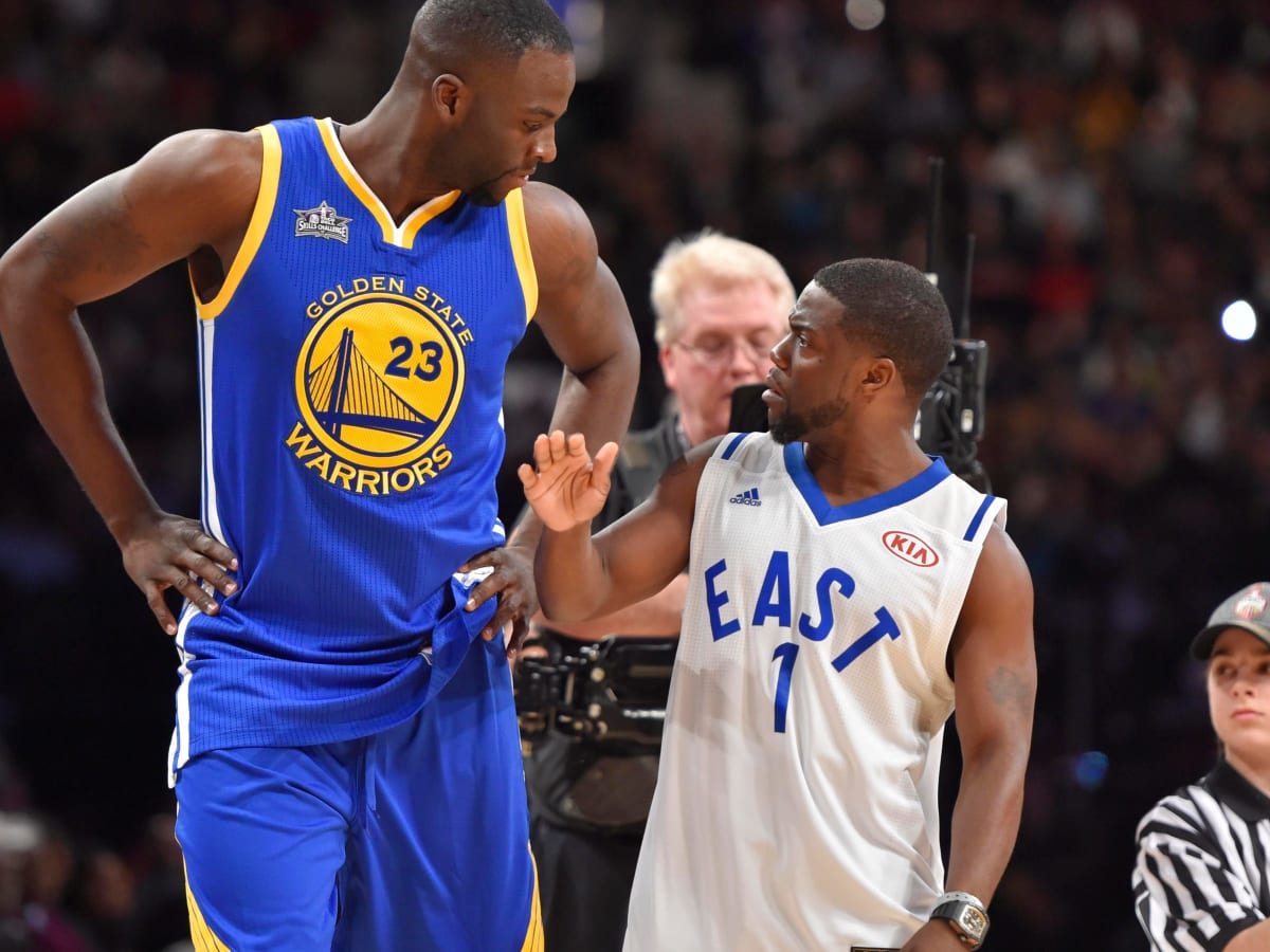 When Kevin Hart Challenged Draymond Green To A Three Point Contest