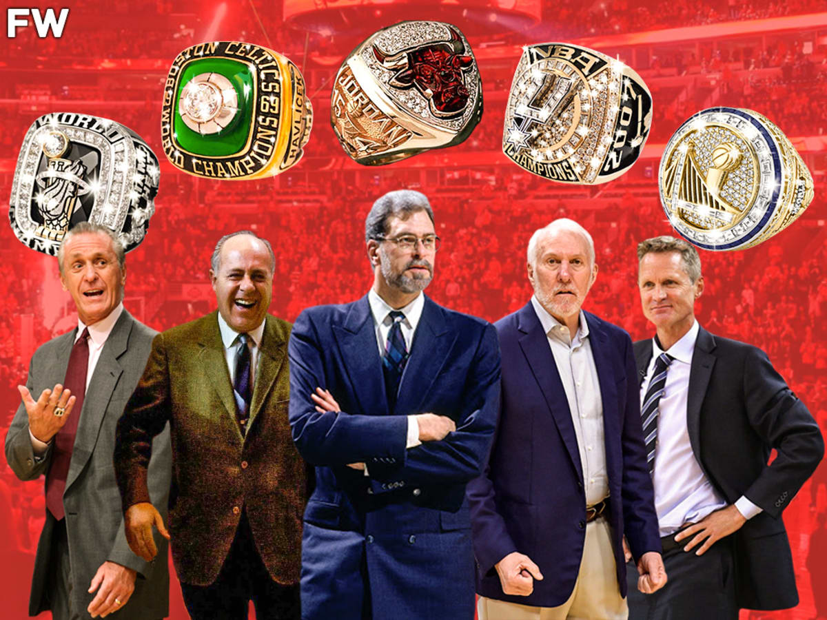 25 Greatest NBA Coaches Of All Time Phil Jackson Has More Rings Than Fingers Fadeaway World