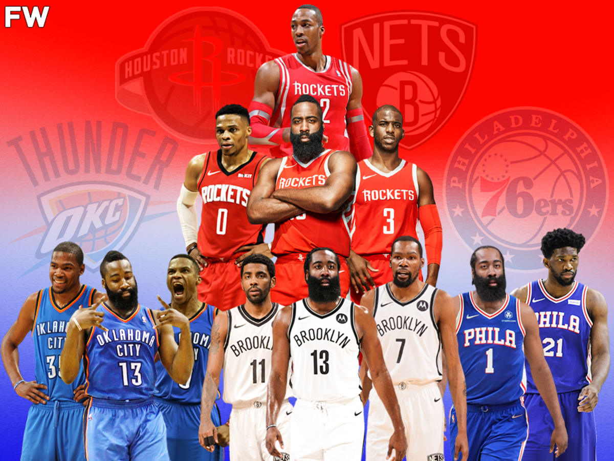 James Harden Has Had Incredible Teammates In His Career Kevin Durant Chris Paul Joel Embiid Lead A List Of Hall Of Fame Teammates Fadeaway World