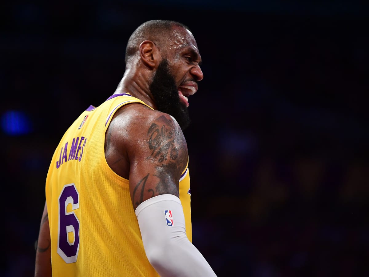 Lebron sales james angry