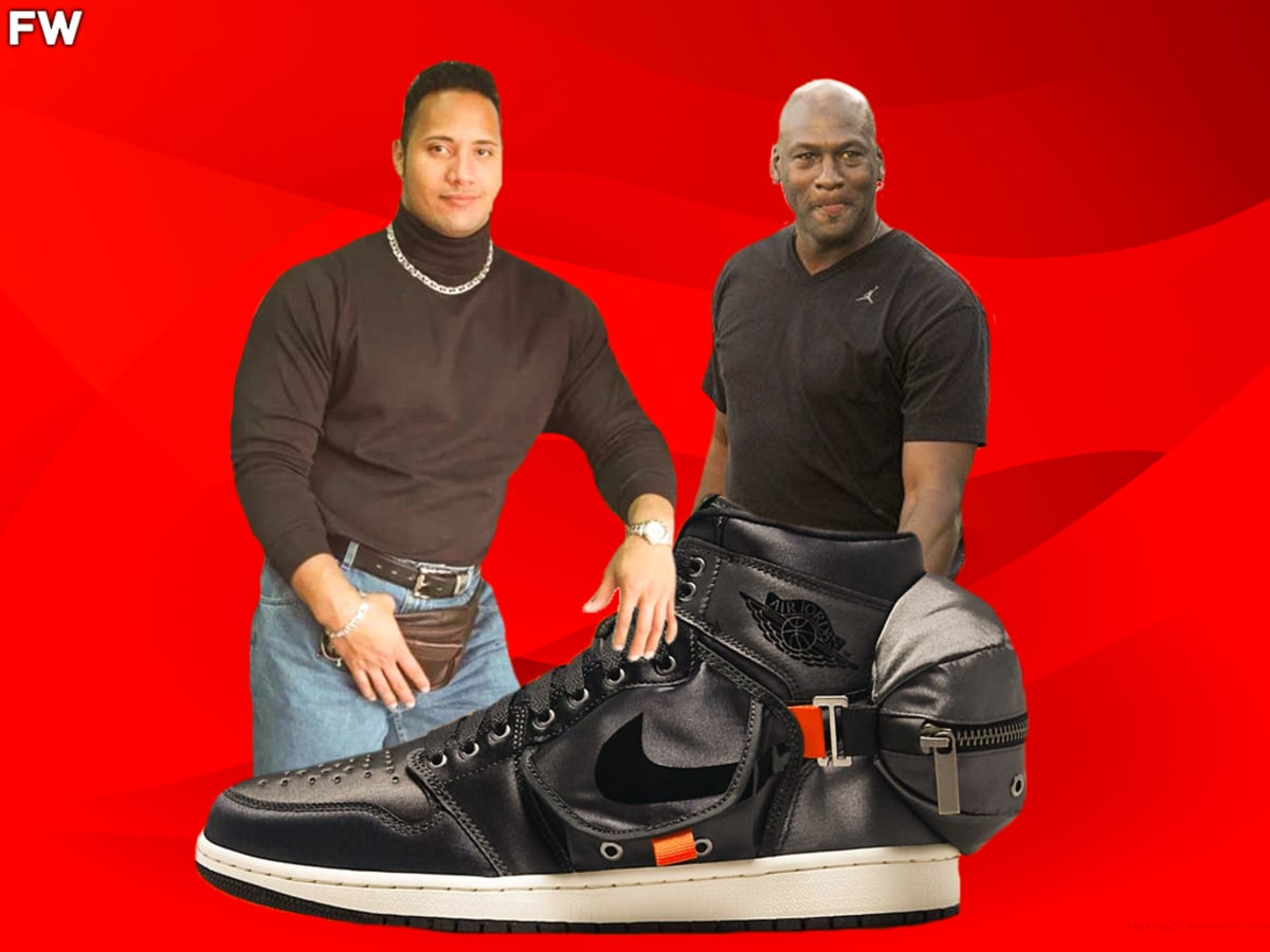 Dwayne johnson shoes shop brand
