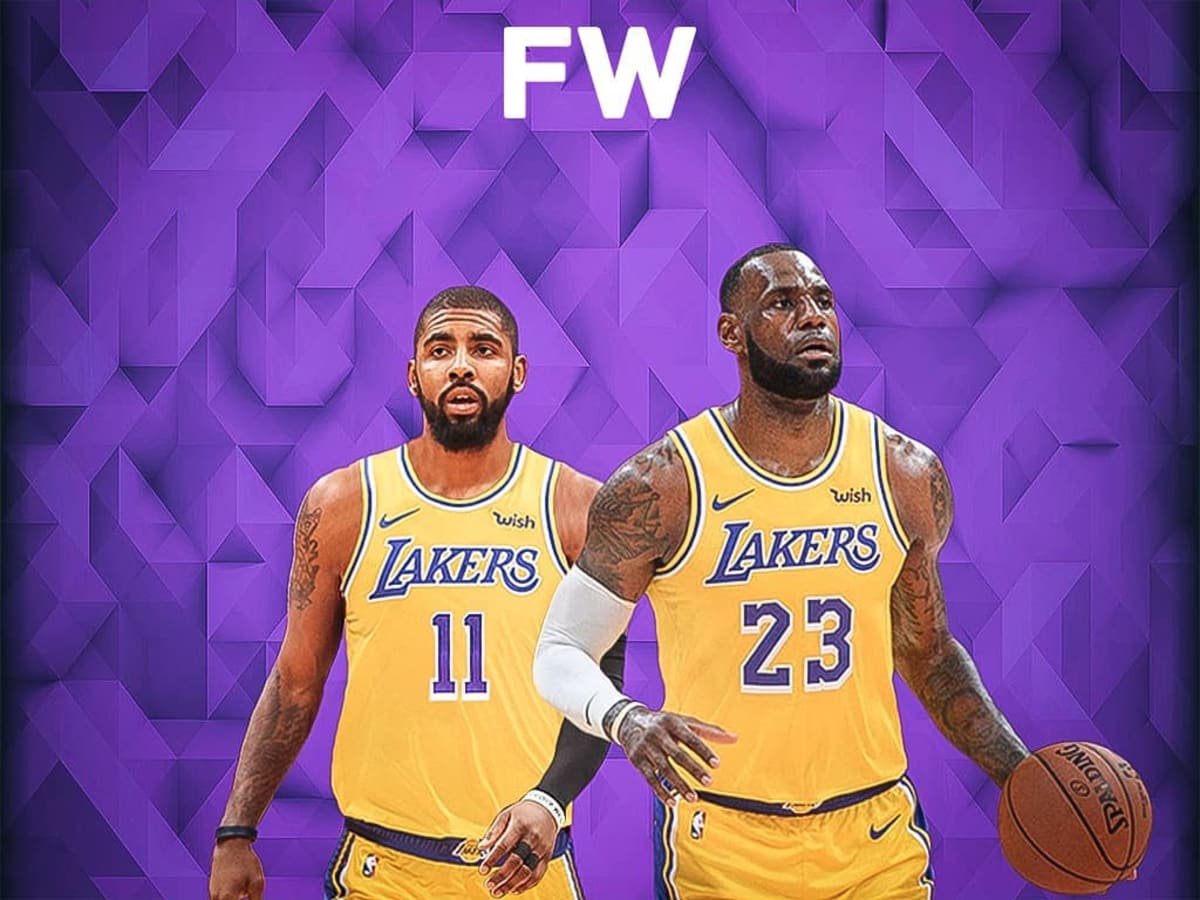 Kyrie and hotsell lebron lakers