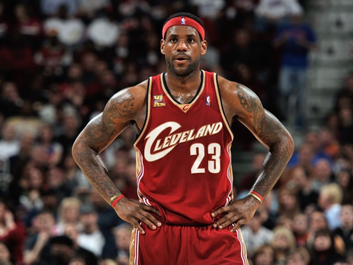 Old is lebron james shop