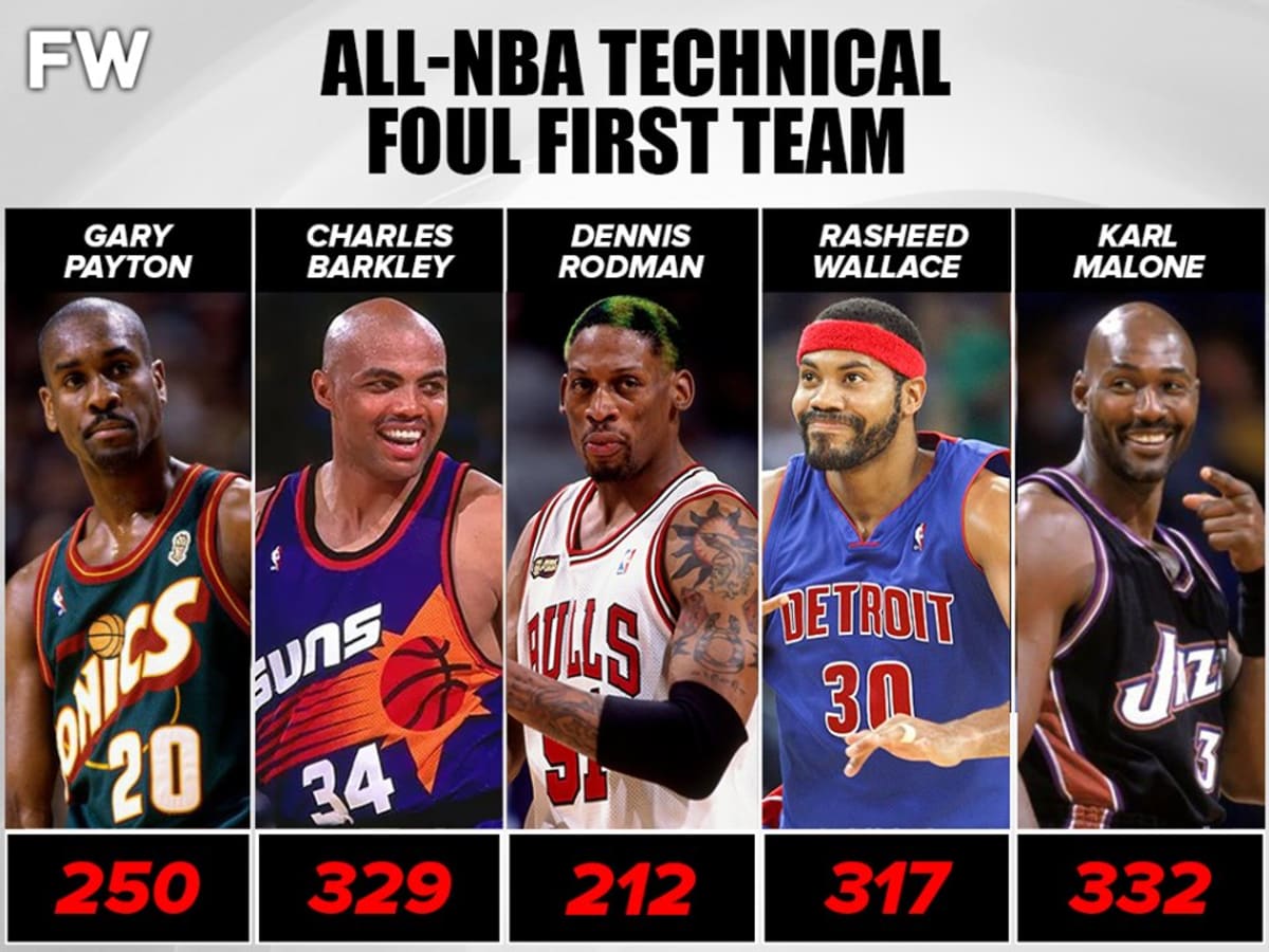 All NBA Technical Foul First Team Fadeaway World
