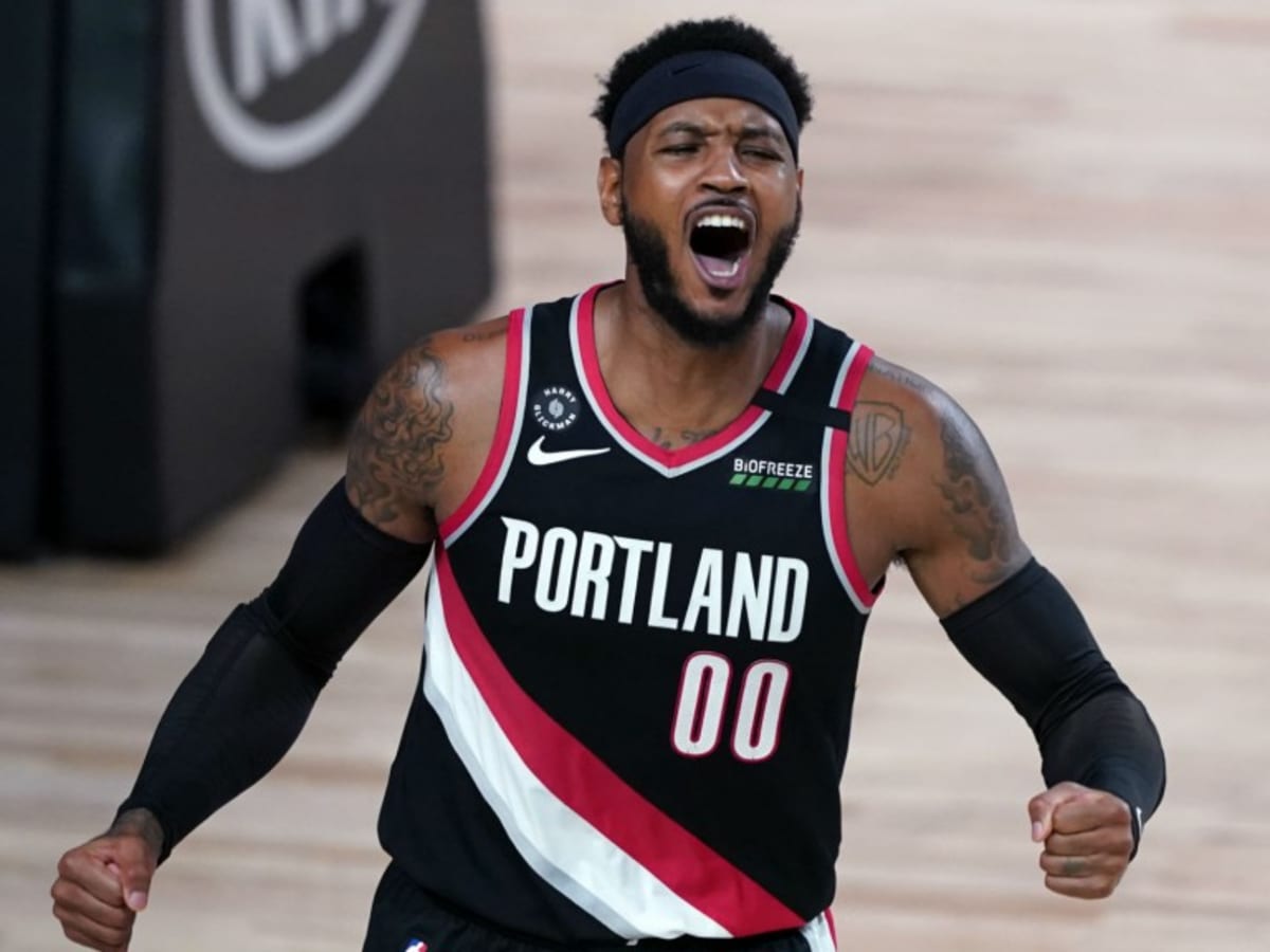 Carmelo jersey blazers 2025