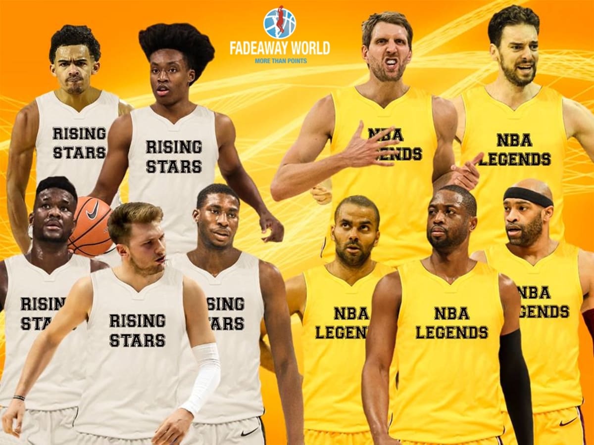 The Game Everyone Wants To Watch Rising Stars vs. NBA Legends Fadeaway World