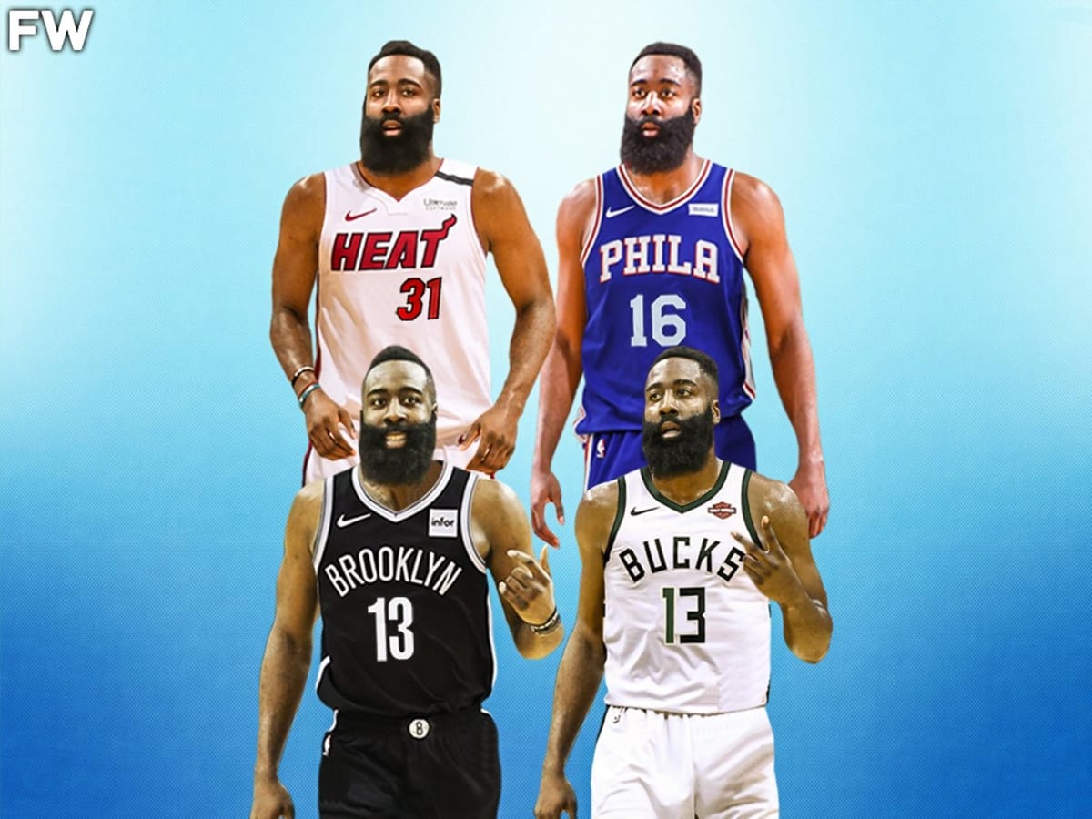 James harden new team shop