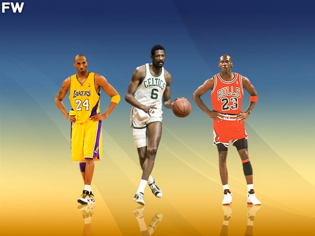 Bill russell and outlet michael jordan