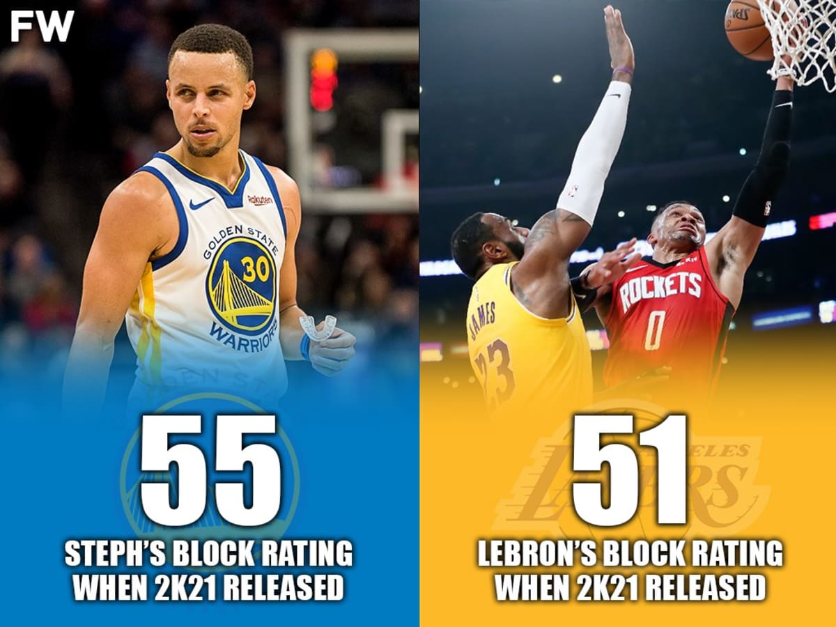 Stephen Curry Has A Better Block Rating Than LeBron James In NBA