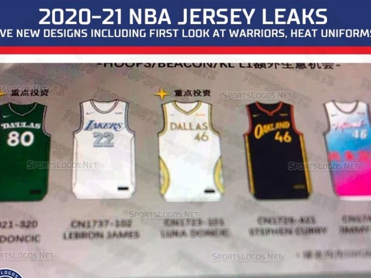 Leaked nba jerseys hot sale