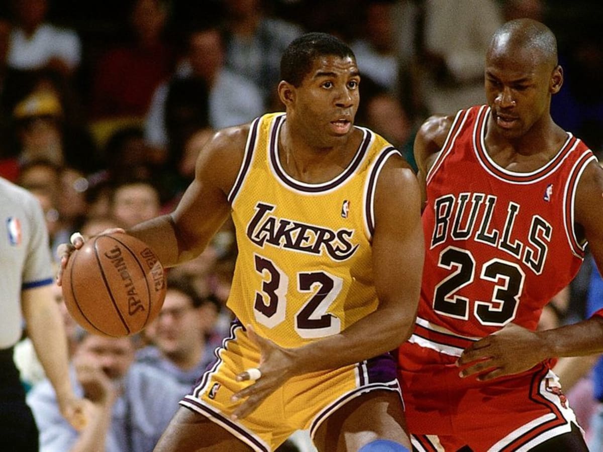 Michael Jordan Didn t Trust Magic Johnson For A Few Years And
