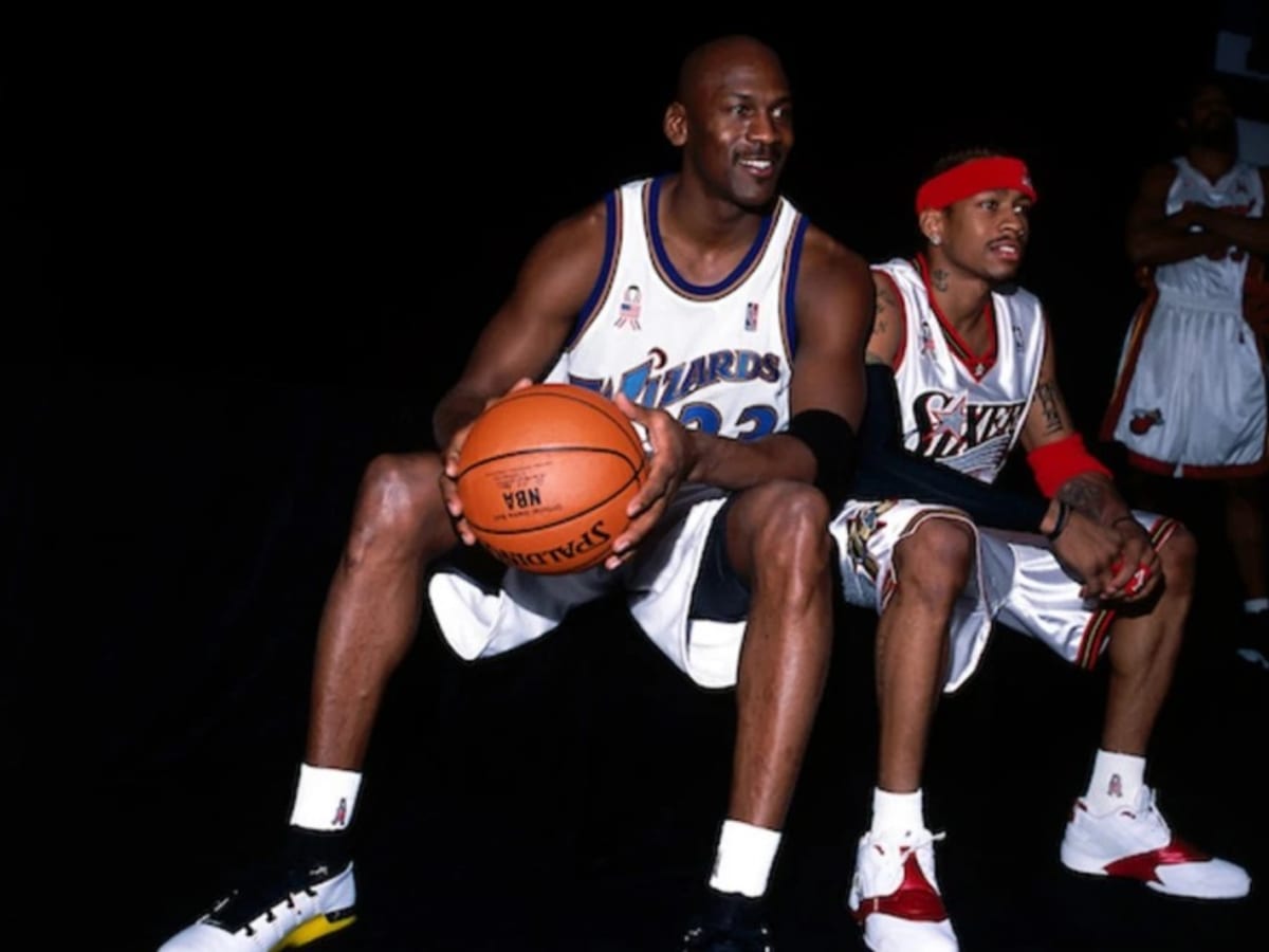 Allen iverson michael jordan clearance