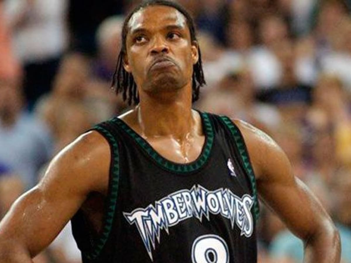 Latrell sprewell timberwolves hot sale