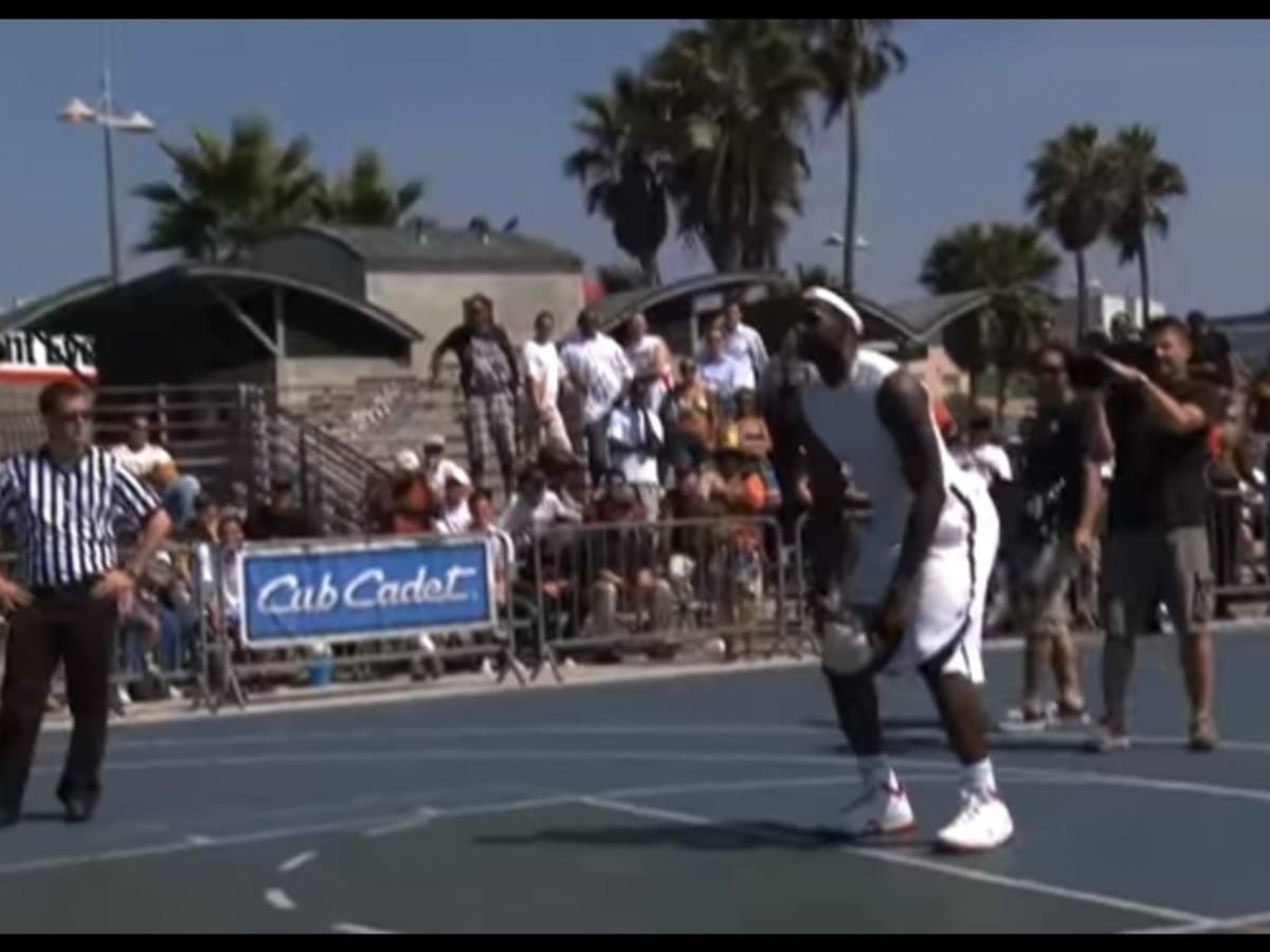Lebron james on the beach hot sale