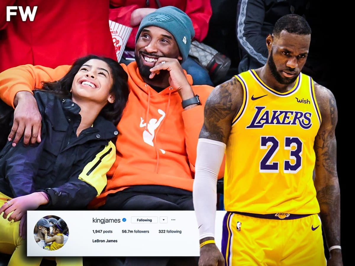 LeBron James Changes Profile Picture To Kobe And Gianna Bryant