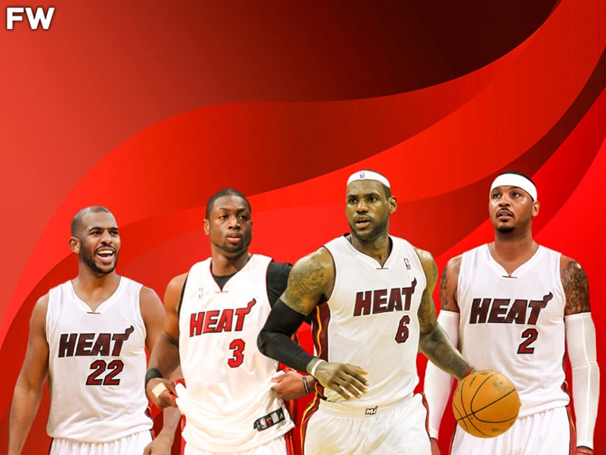 Carmelo Anthony On Playing With LeBron, CP3 And Wade: 'Our Dream 
