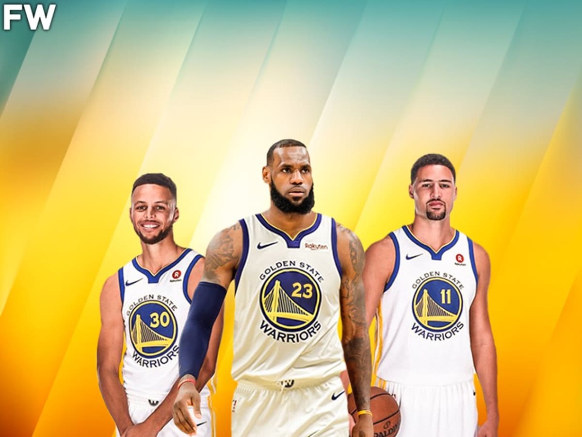 Lebron james warriors shirt best sale