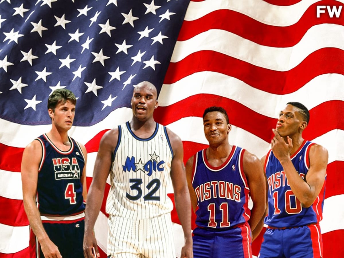 The Reason Why Christian Laettner Was Selected Before Shaq O Neal Isiah Thomas And Dennis Rodman On The 1992 Dream Team Fadeaway World