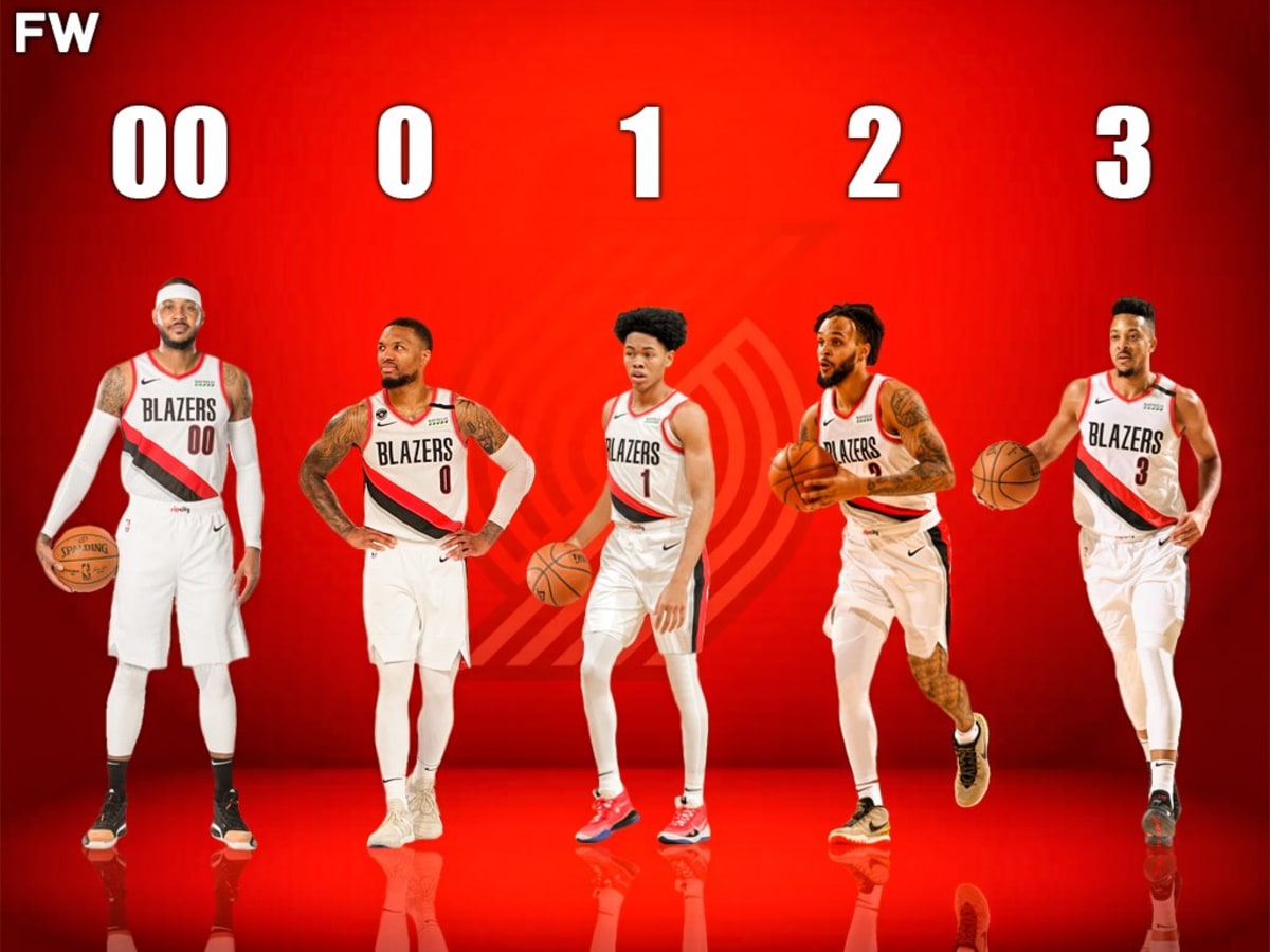 Number 0 on the trail blazers 2025