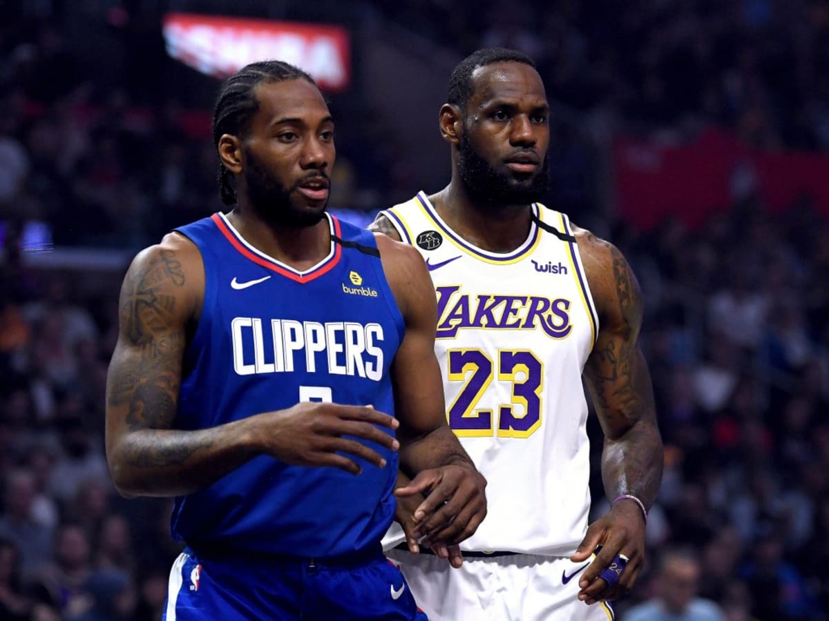 Lebron james sale kawhi