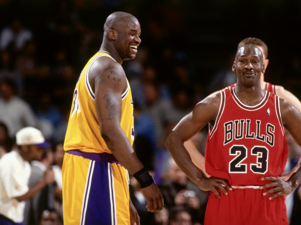Shaquille O Neal To A Little Girl Asking If He Was Michael Jordan