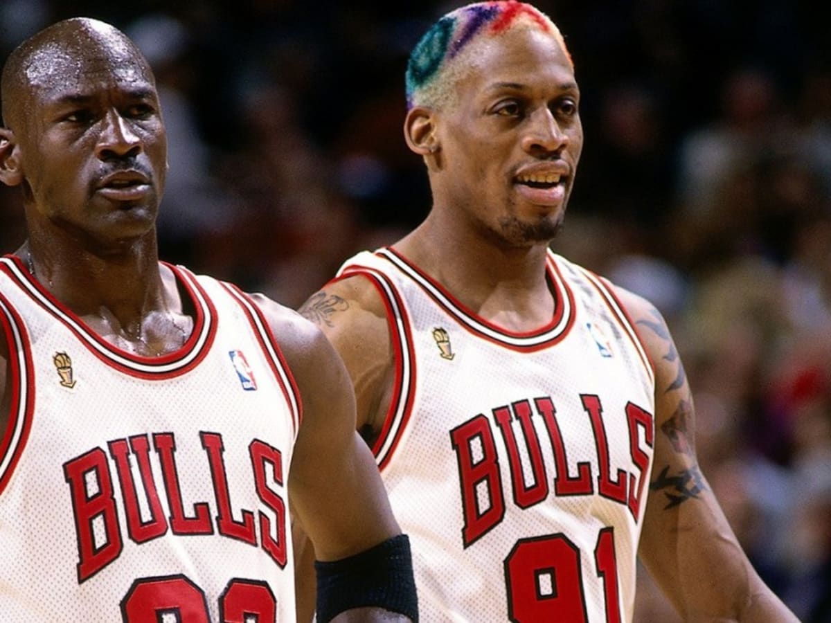 Dennis rodman and michael on sale jordan