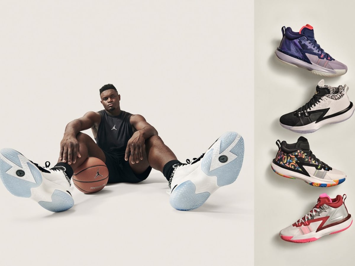 Zion Williamson Reveals Details Of What Inspired His Signature Shoe Zion 1 Fadeaway World